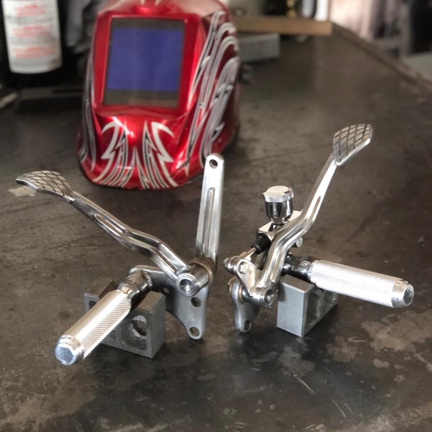 pedal forward Paper Street Diamond Pedal Forward Controls – Paper Street Customs